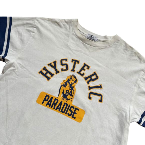 L Hysteric Glamour Paradise Football Top - Picture 2 of 4